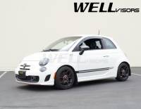 WellVisors - WellVisors Side Window Deflectors Fiat 500 500c 12-19 Premium Series - Image 2