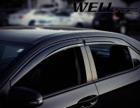 WellVisors - WellVisors Side Window Deflectors Toyota Corolla 14-19 Aerodyn Series - Image 4