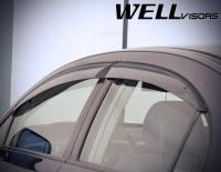 WellVisors - WellVisors Side Window Deflectors Honda Civic Sedan 06-11 Premium Series - Image 3