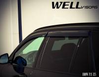 WellVisors - WellVisors Side Window Deflectors BMW E70 F15 X5 07-17 With Black Trim - Image 4