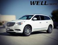 WellVisors - WellVisors Side Window Deflectors Buick Enclave 08-17 Premium Series - Image 2