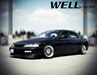 WellVisors - WellVisors Side Window Deflectors Honda Accord Sedan 94-97 Premium Series - Image 2