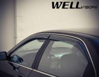 WellVisors - WellVisors Side Window Deflectors Honda Accord Sedan 94-97 Premium Series - Image 4