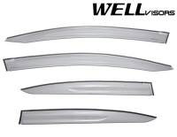 WellVisors - WellVisors Side Window Deflectors Honda Civic Sedan 12-15 Premium Series - Image 1