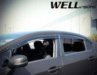 WellVisors - WellVisors Side Window Deflectors Honda Civic Sedan 12-15 Premium Series - Image 3