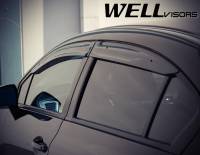 WellVisors - WellVisors Side Window Deflectors Honda Civic Sedan 12-15 Premium Series - Image 4