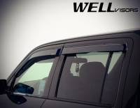 WellVisors - WellVisors Side Window Deflectors HONDA PILOT 09-15 Premium Series - Image 4