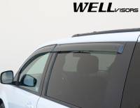 WellVisors - WellVisors Side Window Deflectors Dodge Grand Caravan 08-20 /Chrysler Town & Country 08-16 Premium Series - Image 3