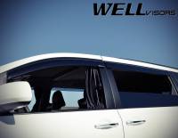 WellVisors - WellVisors Side Window Deflectors Toyota Sienna 11-20 Premium Series - Image 3