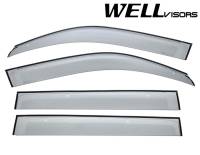 WellVisors Side Window Deflectors Lexus LX570 08-21 Premium Series