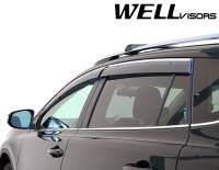 WellVisors - WellVisors Side Window Deflectors Toyota RAV4 13-18 With Chrome Trim - Image 3