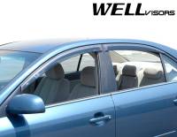 WellVisors - WellVisors Side Window Deflectors Hyundai Sonata 06-10 Premium Series - Image 3