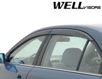 WellVisors - WellVisors Side Window Deflectors Hyundai Sonata 06-10 Premium Series - Image 4