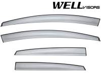 WellVisors - WellVisors Side Window Deflectors Ford Fiesta Sedan 11-19 Aerodyn Series - Image 1