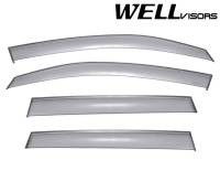 WellVisors - WellVisors Side Window Deflectors Subaru Forester 14-18 With Black Trim - Image 1