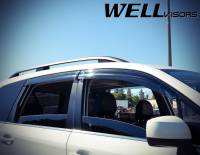 WellVisors - WellVisors Side Window Deflectors Subaru Forester 14-18 With Black Trim - Image 3