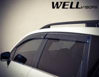 WellVisors - WellVisors Side Window Deflectors Subaru Forester 14-18 With Black Trim - Image 4