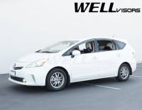 WellVisors - WellVisors Side Window Deflectors Toyota Prius V 12-18 Premium Series - Image 4