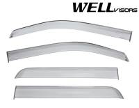 WellVisors - WellVisors Side Window Deflectors Ford F-150 09-14 Crew Cab Premium Series - Image 1