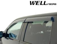 WellVisors - WellVisors Side Window Deflectors Ford F-150 09-14 Crew Cab Premium Series - Image 3