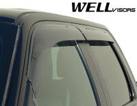 WellVisors - WellVisors Side Window Deflectors Ford F-150 09-14 Crew Cab Premium Series - Image 4