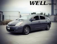 WellVisors - WellVisors Side Window Deflectors Toyota Prius 04-09 Premium Series - Image 2