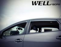 WellVisors - WellVisors Side Window Deflectors Toyota Prius 04-09 Premium Series - Image 3