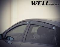 WellVisors - WellVisors Side Window Deflectors Toyota Prius 04-09 Premium Series - Image 4