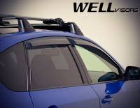 WellVisors - WellVisors Side Window Deflectors Subaru Impreza WRX 08-14 Premium Series - Image 3