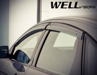 WellVisors - WellVisors Side Window Deflectors Ford Focus 12-18 With Black Trim - Image 3