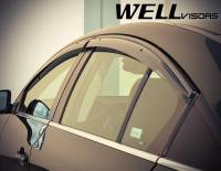 WellVisors - WellVisors Side Window Deflectors Chevrolet Cruze 11-15 With Black Trim - Image 3