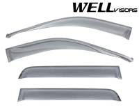 WellVisors - WellVisors Side Window Deflectors Chevrolet Silverado Crew Cab 14-18 Off-Road Series - Image 1