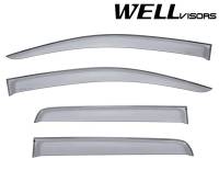 WellVisors - WellVisors Side Window Deflectors Chevrolet Colorado Crew Cab 15-21 Premium Series - Image 1