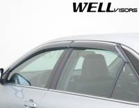 WellVisors - WellVisors Side Window Deflectors Toyota Camry 15-17 With Chrome Trim - Image 3