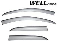 WellVisors - WellVisors Side Window Deflectors Buick Encore 13-20 With Black Trim - Image 1