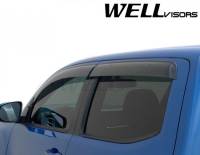 WellVisors - WellVisors Side Window Deflectors Toyota Tacoma 2016+ Double Cab Premium Series - Image 4