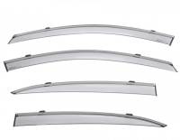 WellVisors - WellVisors Side Window Deflectors Acura TLX 15-20 With Black Trim - Image 1