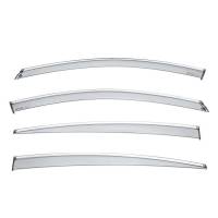 WellVisors - WellVisors Side Window Deflectors Buick Regal Sportback / GS / Avenir 2018+ With Chrome Trim - Image 1