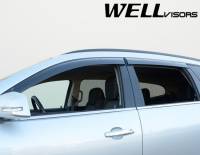 WellVisors - WellVisors Side Window Deflectors Chevrolet Traverse 09-17 Premium Series - Image 2