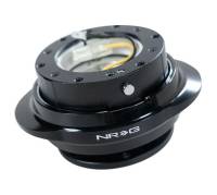 NRG Innovations - NRG Innovations Quick Release Gen 2.2 - Black Body / Shiny Black Oval Ring - Image 1