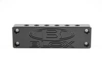 BLOX Racing - BLOX Racing Surface-mount Vacuum Block - 6-Port / Billet Aluminum - Black - Image 1