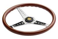 Momo - Momo California Wood Steering Wheel 360 mm - Mahogany Wood/Pol Spokes - Image 3