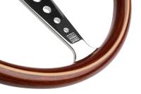 Momo - Momo California Wood Steering Wheel 360 mm - Mahogany Wood/Pol Spokes - Image 4