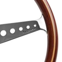 Momo - Momo California Wood Steering Wheel 360 mm - Mahogany Wood/Pol Spokes - Image 5