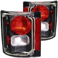 ANZO Headlights, Tail Lights and More  - ANZO 1973-1987 Chevrolet C 10 Taillights Carbon - Image 1