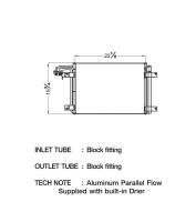 CSF Radiators - CSF 2006 Volkswagen Golf 1.8L A/C Condenser - Image 2