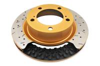 DBA 05-12 Corvette C6 w/Z06 pkg Front Drilled & Slotted 5000 Series 2 Pc Rotor w/ Black Ha - Image 1