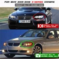 Spyder Auto - Spyder BMW E90 3-Series 06-08 4DR Projector CCFL Halo - Eyebrow Bulb Blk- PRO-YD-BMWE9005-CCFL-BK - Image 2