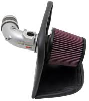 K&N - K&N 10 Mazdaspeed3 L4-2.3L Silver Typhoon Short Ram Intake - Image 1