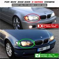 Spyder Auto - Spyder BMW E46 3-Series 02-05 4DR Projector Headlights 1PC 3D Halo Blk PRO-YD-BMWE4602-4D-3DDRL-BK - Image 2